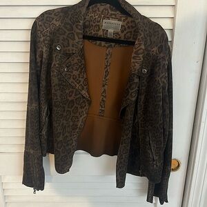 From Anthropologie. Faux suede super cute moto jacket. Gently worn size L